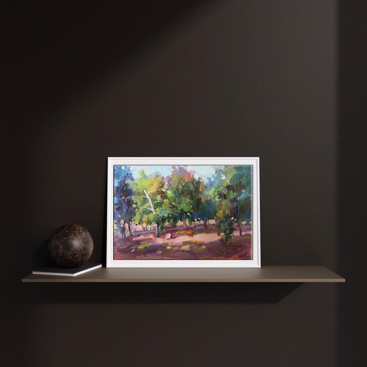 Oil painting Forest park Kuzeminsky Nikolay Borisovich