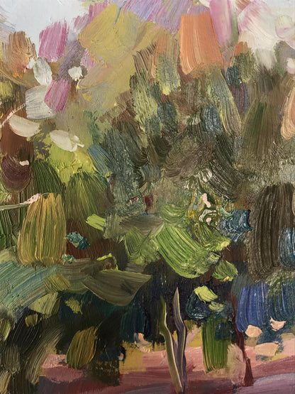 Oil painting Forest park Kuzeminsky Nikolay Borisovich