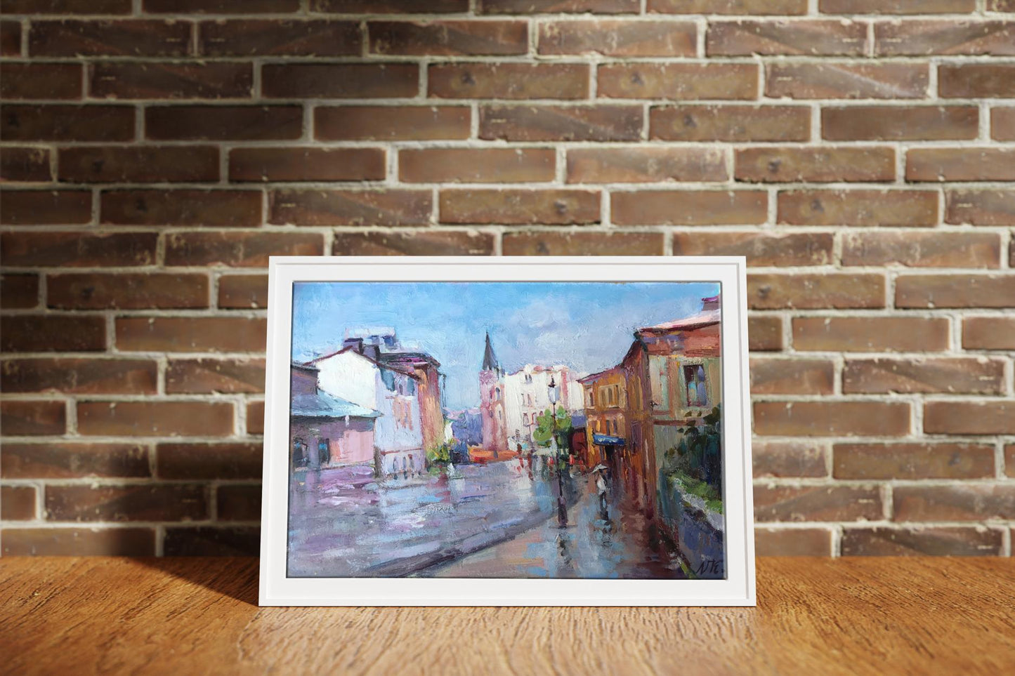 Oil painting Andrew's Descent Kuzeminsky Nikolay Borisovich