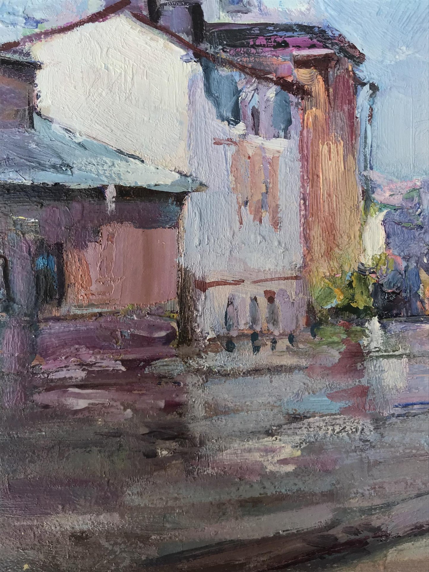 Oil painting Andrew's Descent Kuzeminsky Nikolay Borisovich