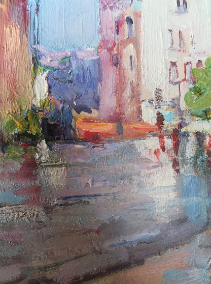 Oil painting Andrew's Descent Kuzeminsky Nikolay Borisovich