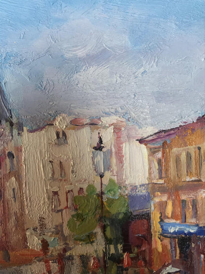 Oil painting Andrew's Descent Kuzeminsky Nikolay Borisovich