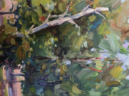 Oil painting Lonely birch Kuzeminsky Nikolay Borisovich