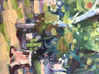 Oil painting Lonely birch Kuzeminsky Nikolay Borisovich