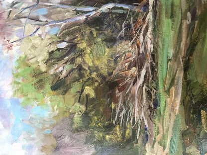 Oil painting Old forest Kuzeminsky Nikolay Borisovich