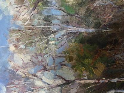 Oil painting Old forest Kuzeminsky Nikolay Borisovich