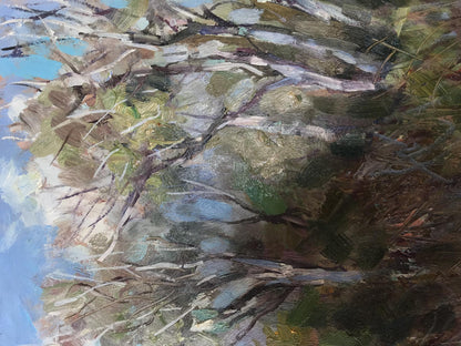 Oil painting Old forest Kuzeminsky Nikolay Borisovich