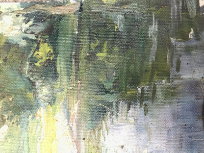 Oil painting Rest in the forest Unknown artist