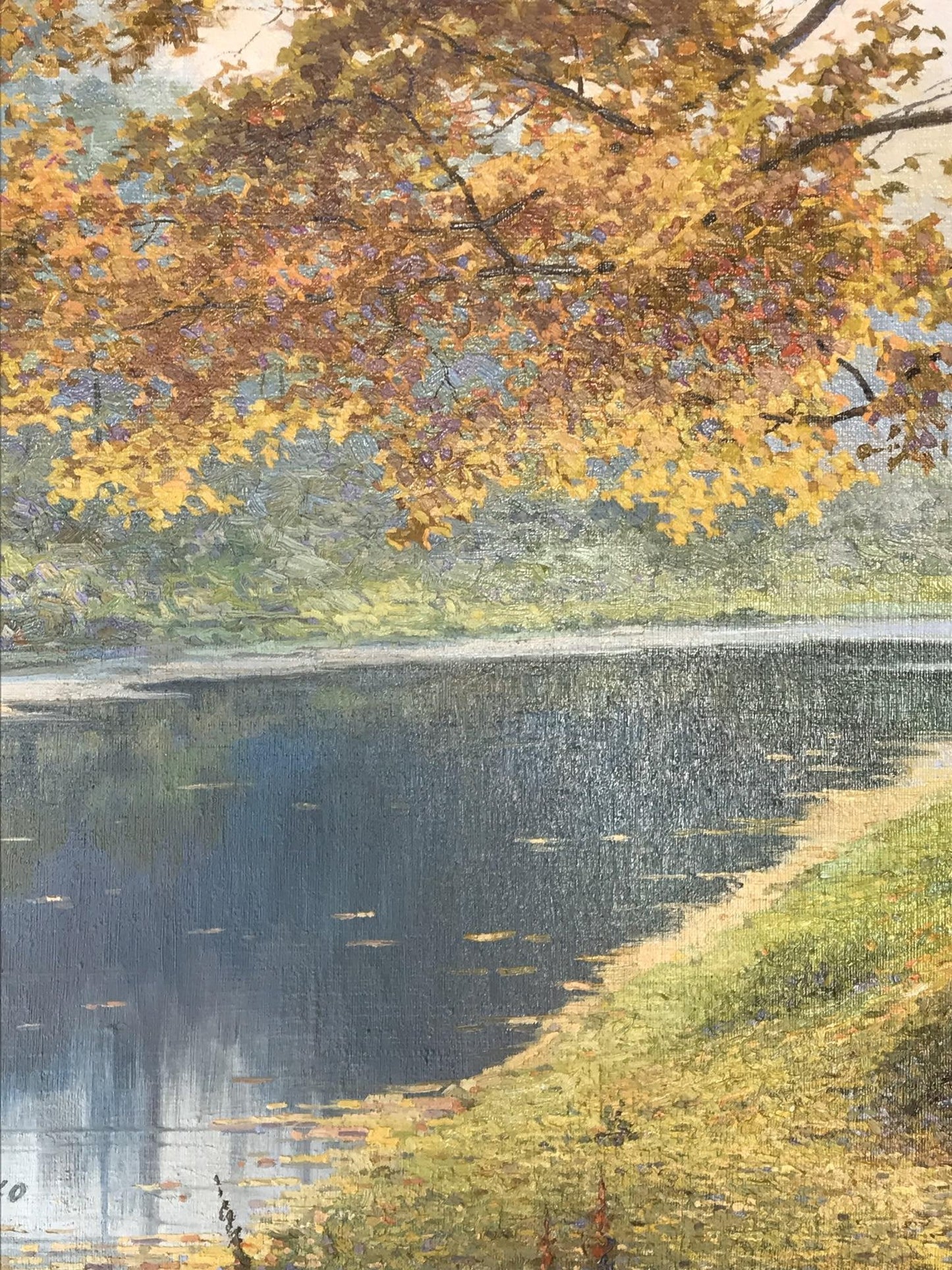 Oil painting Wonderful outdoor recreation Gerashchenko Volodymyr Fedorovich