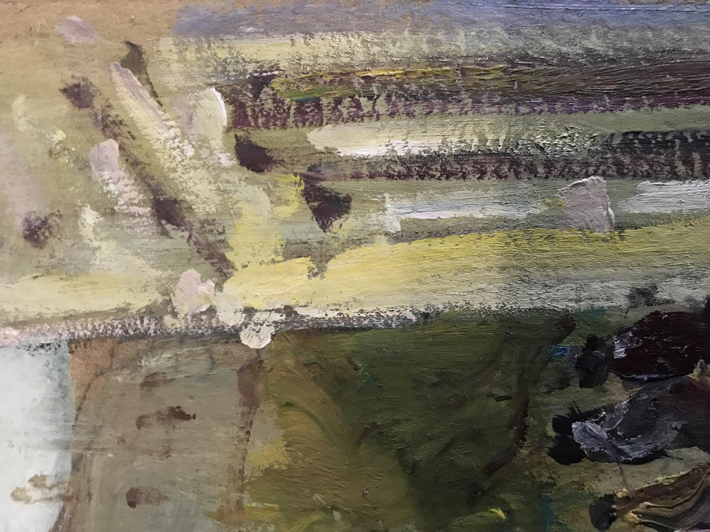 Tempera painting European city Unknown artist