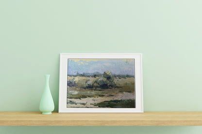 Oil painting After the rain Kravtsov O.