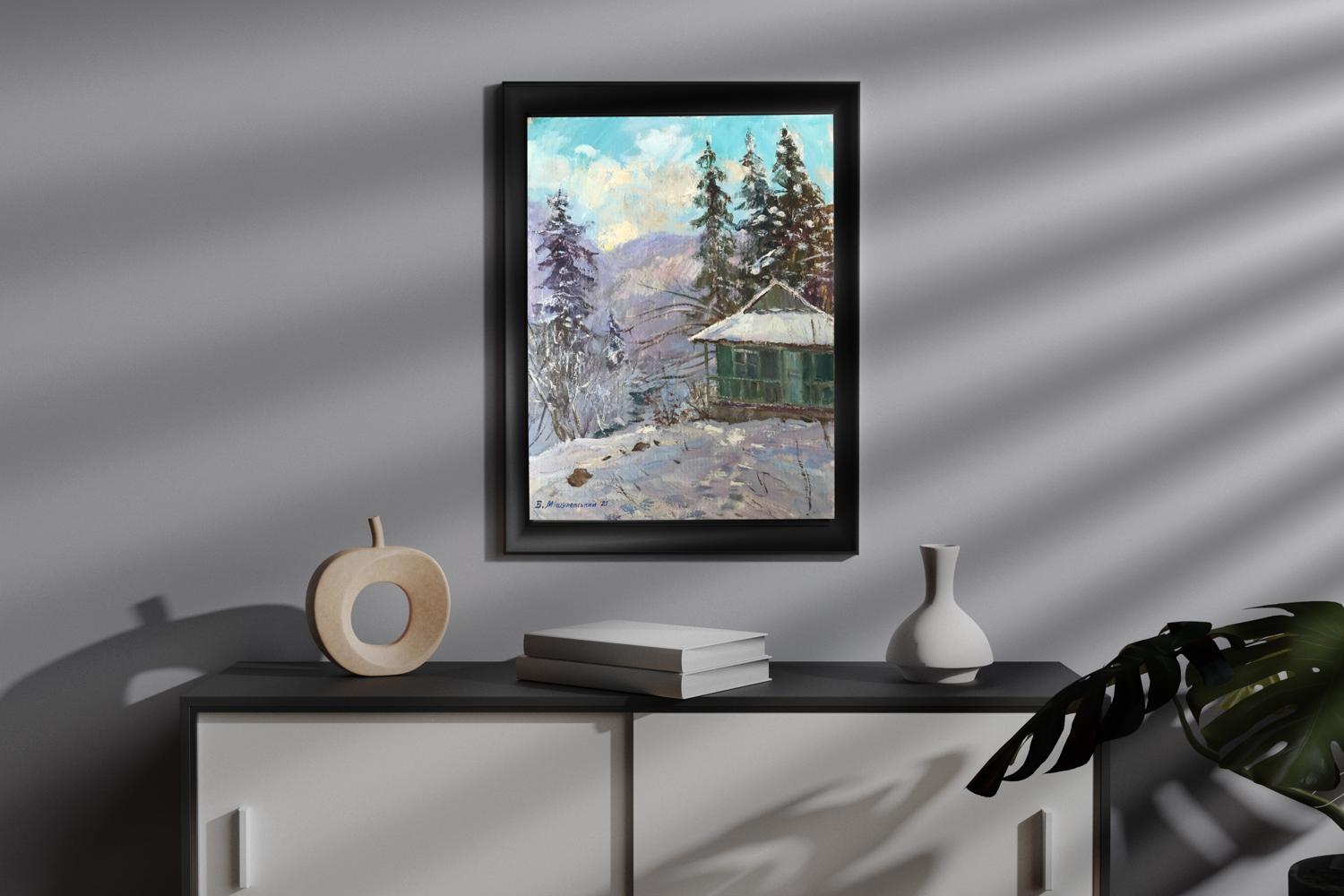 Oil painting Winter 