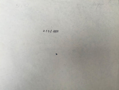 Watercolor painting City park with a bridge Unknown artist