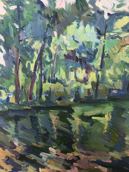 Oil Painting Nature Landscape 