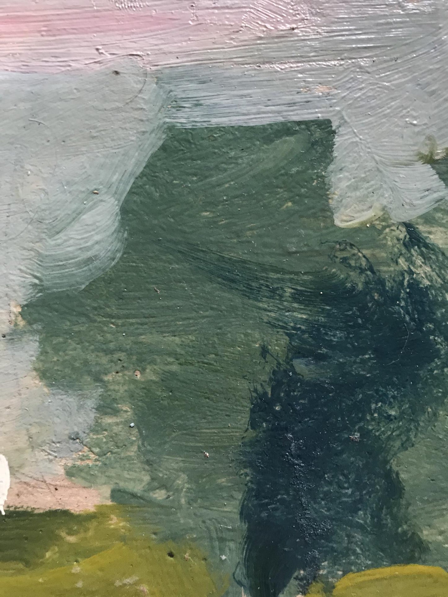 Oil painting Girl by the river Unknown artist