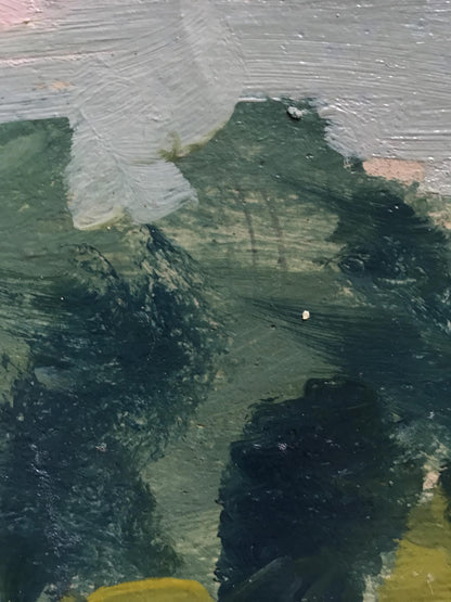 Oil painting Girl by the river Unknown artist
