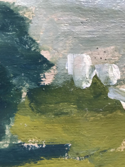 Oil painting Girl by the river Unknown artist