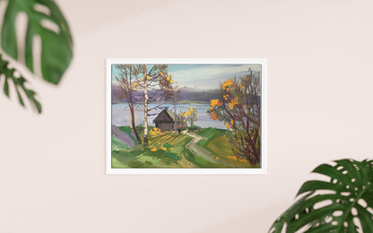 Oil painting Country life Unknown artist