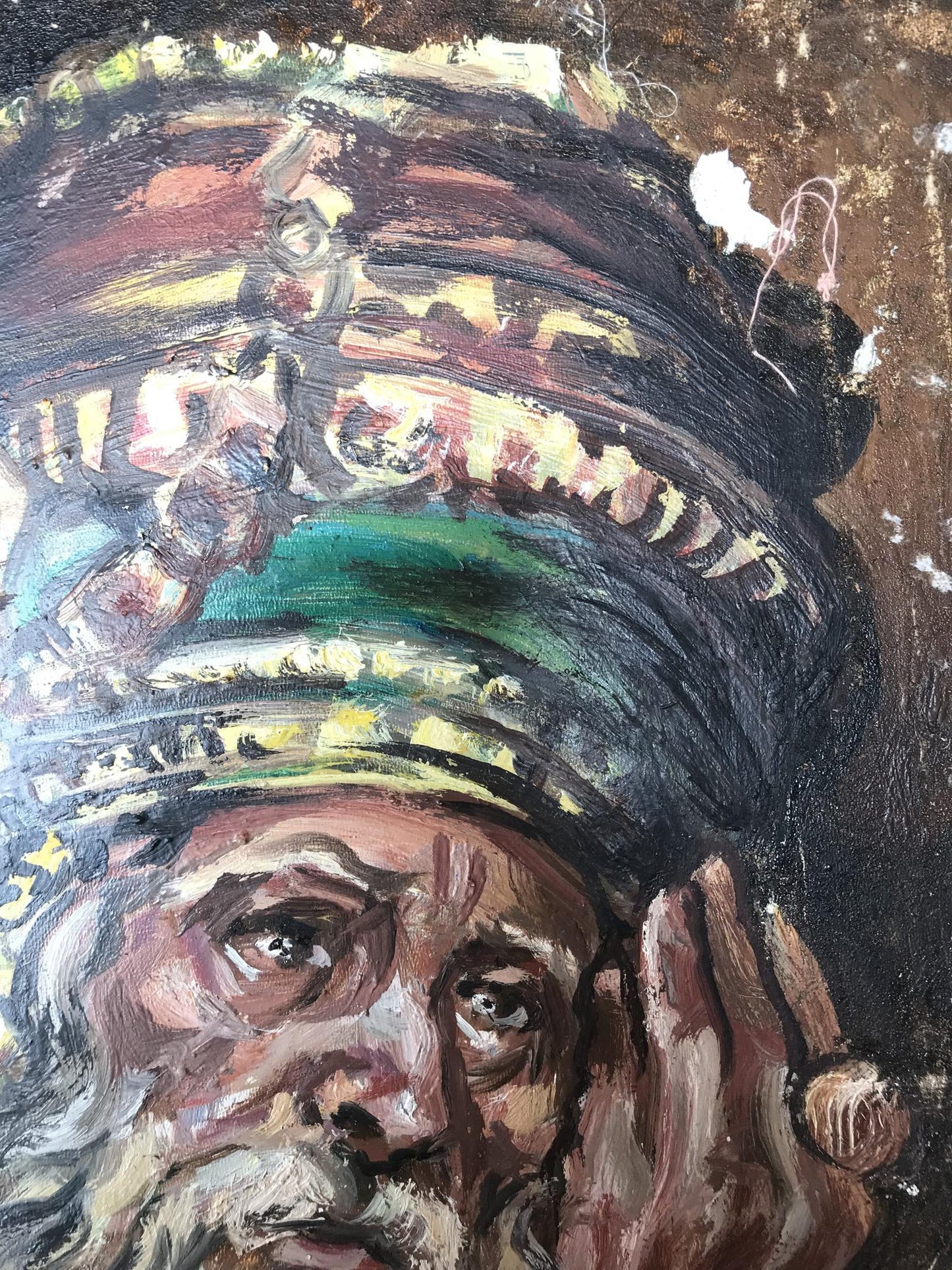 Oil painting Portrait of a king Alexander Arkadievich Litvinov