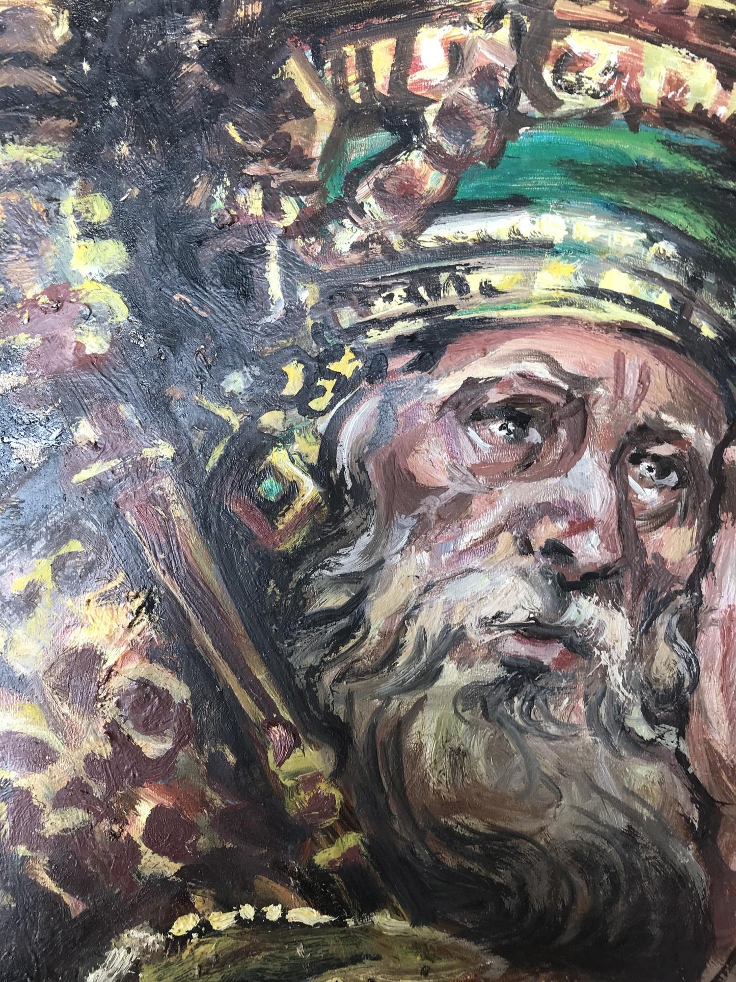 Oil painting Portrait of a king Alexander Arkadievich Litvinov