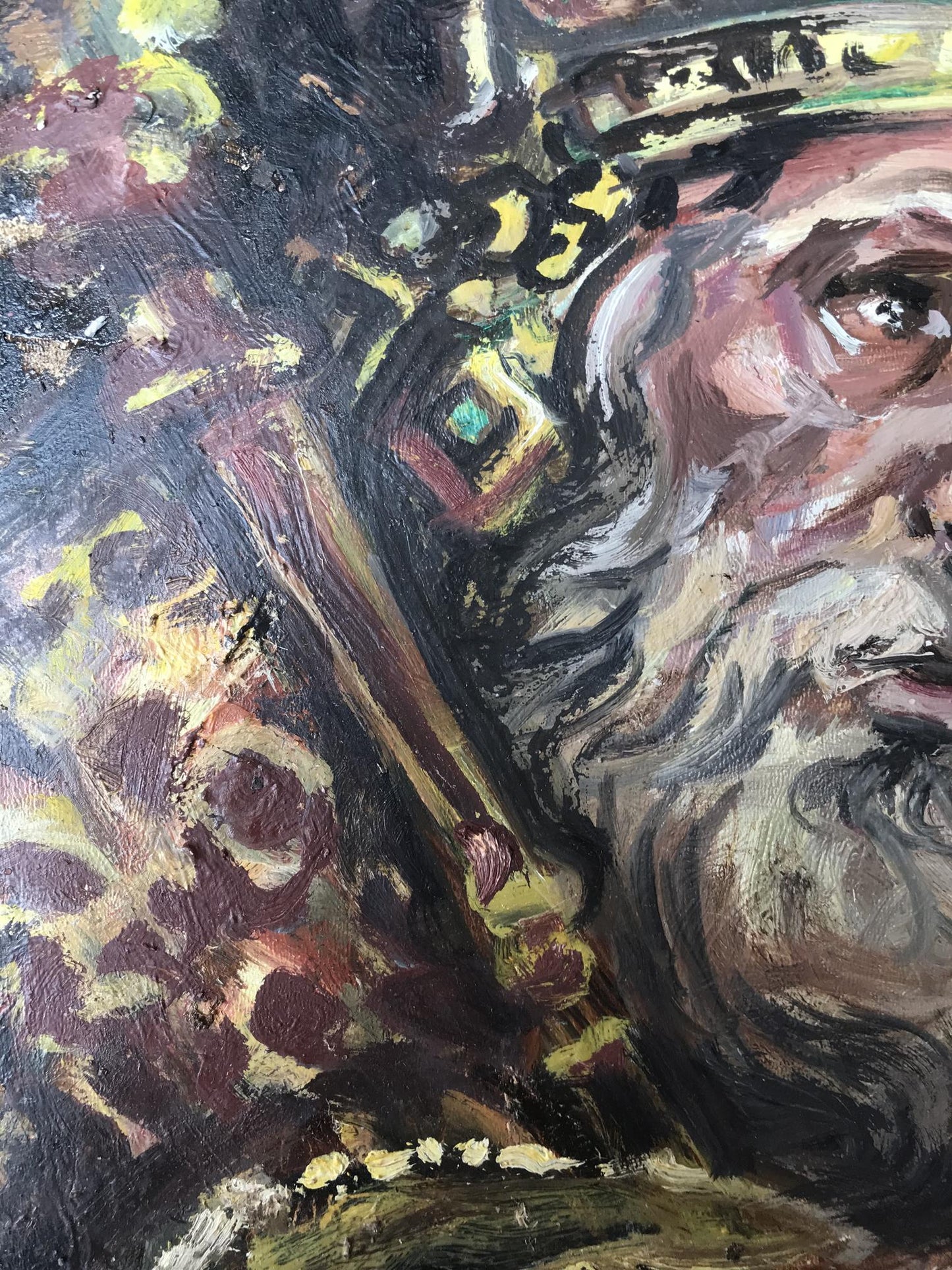 Oil painting Portrait of a king Alexander Arkadievich Litvinov
