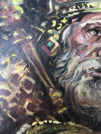 Oil painting Portrait of a king Alexander Arkadievich Litvinov