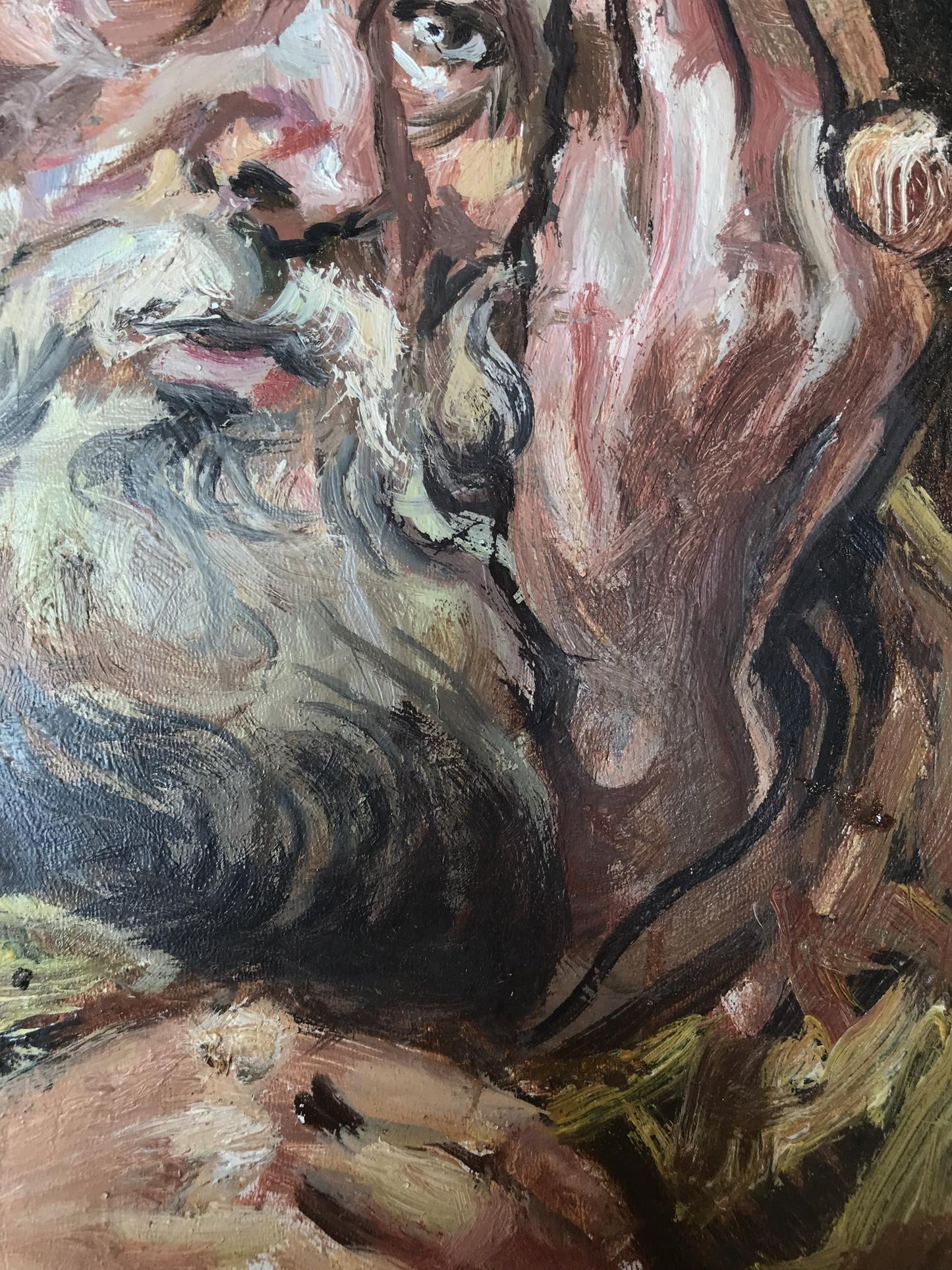 Oil painting Portrait of a king Alexander Arkadievich Litvinov