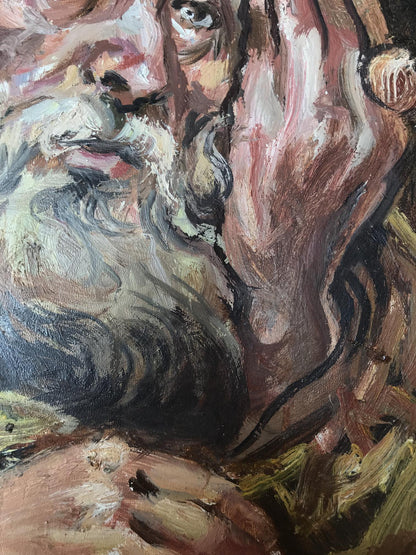 Oil painting Portrait of a king Alexander Arkadievich Litvinov