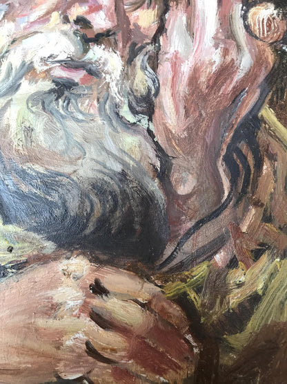 Oil painting Portrait of a king Alexander Arkadievich Litvinov