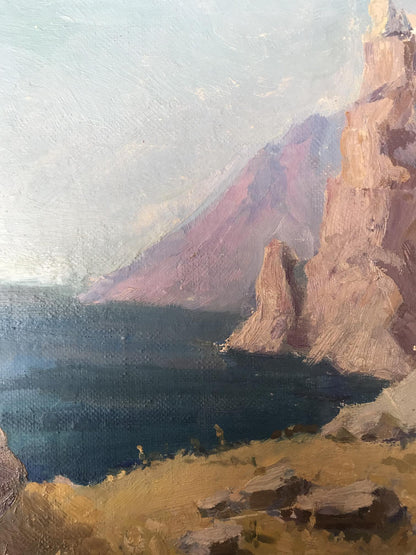 Oil painting Black Sea Unknown artist