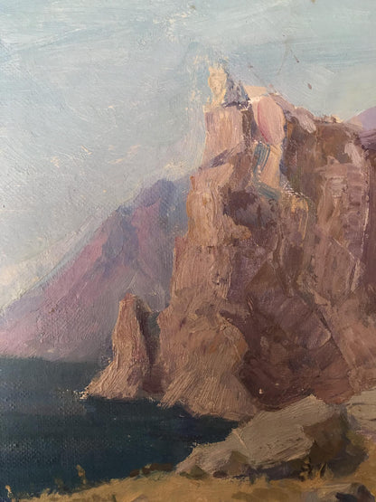 Oil painting Black Sea Unknown artist