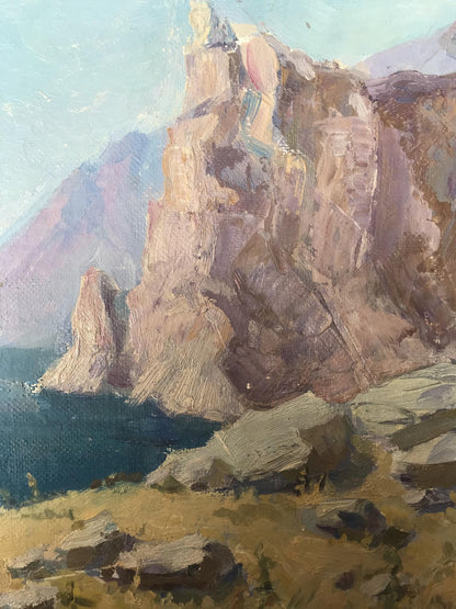 Oil painting Black Sea Unknown artist