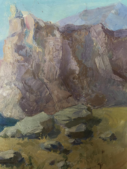 Oil painting Black Sea Unknown artist