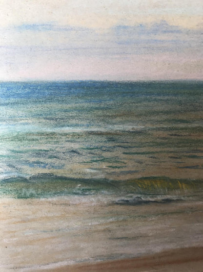 Pencils painting Nature Landscape 