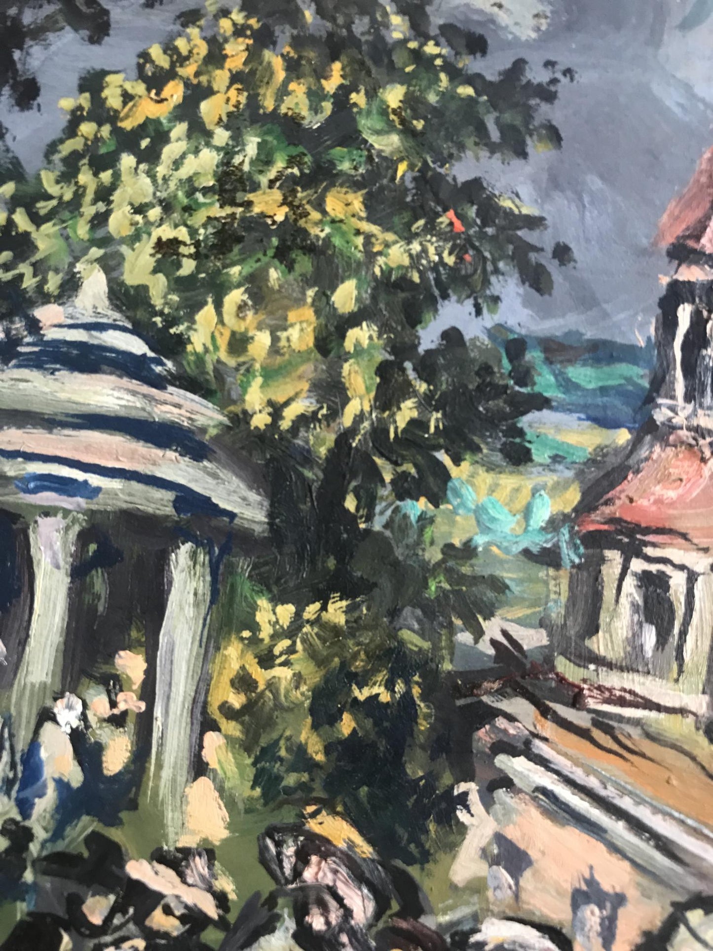 Oil painting Navy Day Alexander Arkadievich Litvinov