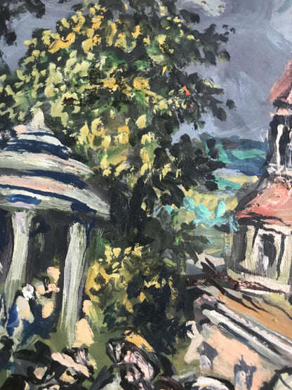 Oil painting Navy Day Alexander Arkadievich Litvinov