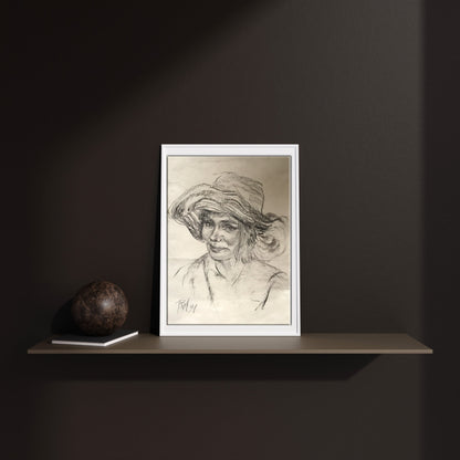 Pencils painting Portrait
