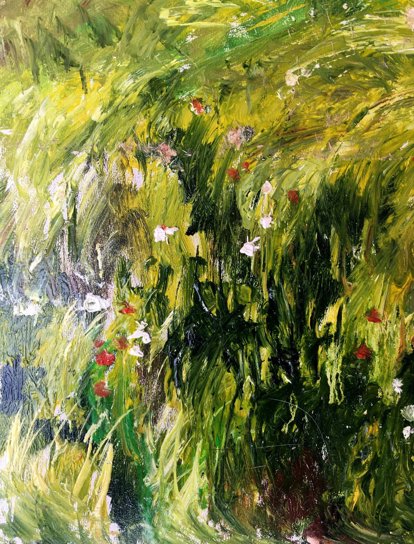 Oil painting Before the rain Unknown artist