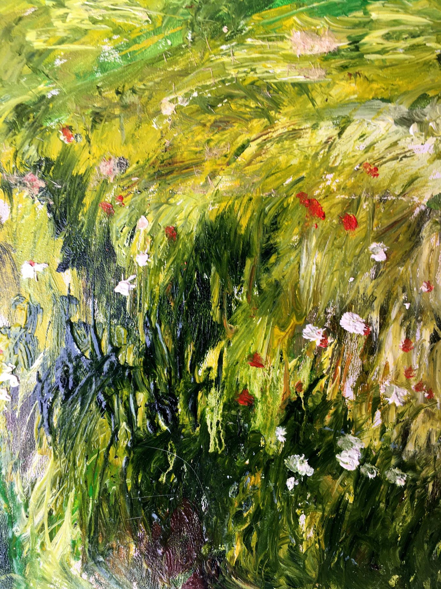 Oil painting Before the rain Unknown artist