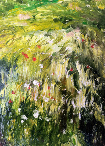 Oil painting Before the rain Unknown artist