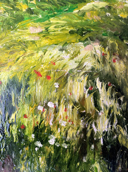 Oil painting Before the rain Unknown artist