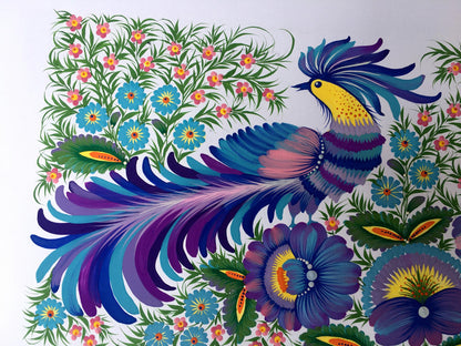 Acrylic painting Spring motif Trenbach K.