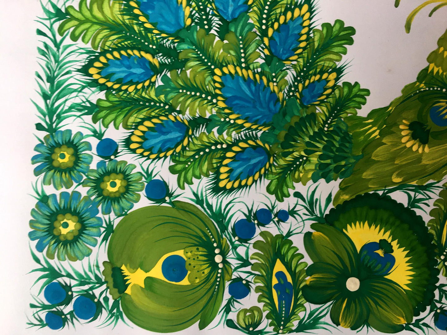 Acrylic painting Gifts of nature Trenbach K.