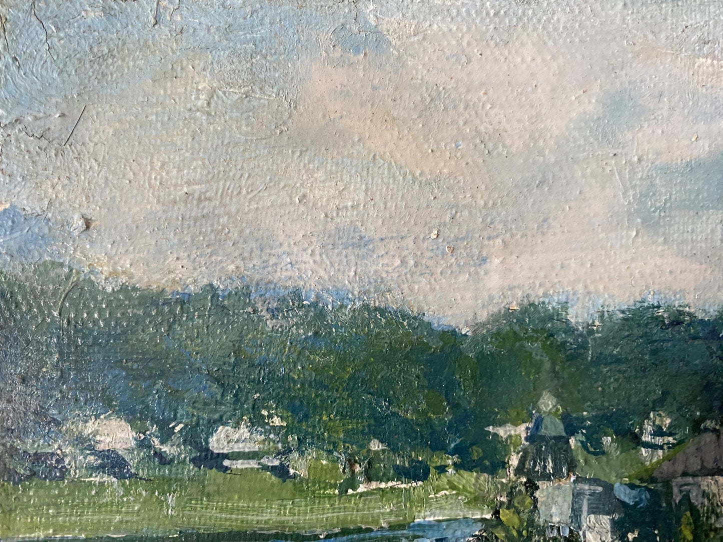 Oil painting Staritsa V. Odintsov