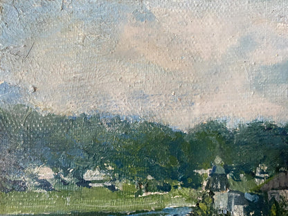 Oil painting Staritsa V. Odintsov