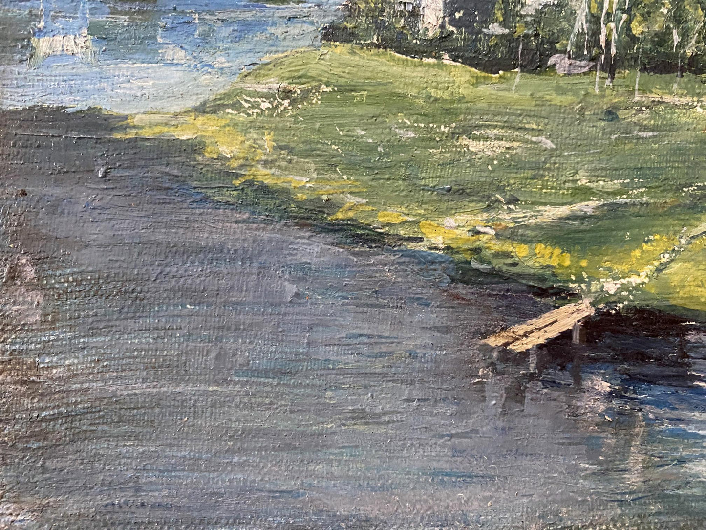 Oil painting Staritsa V. Odintsov