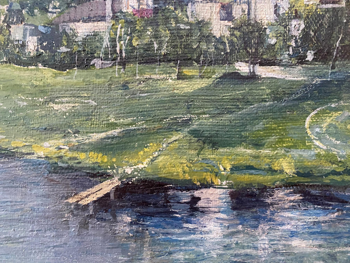 Oil painting Staritsa V. Odintsov