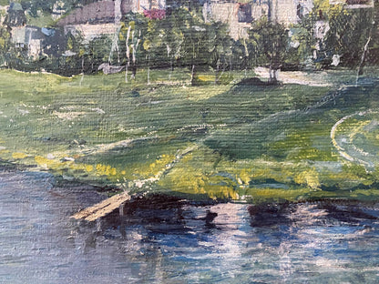 Oil painting Staritsa V. Odintsov
