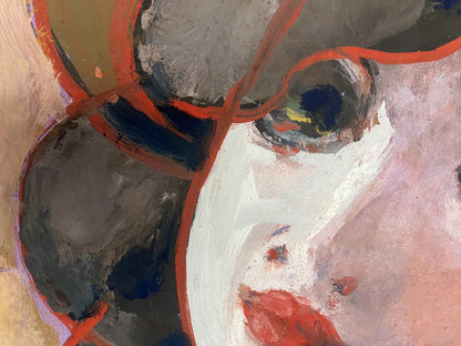 Oil painting Portrait of a girl Nikolai Nikolaevich Prokopenko