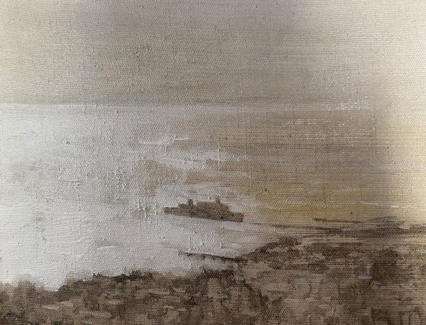 Oil painting Walk around Odessa Unknown artist